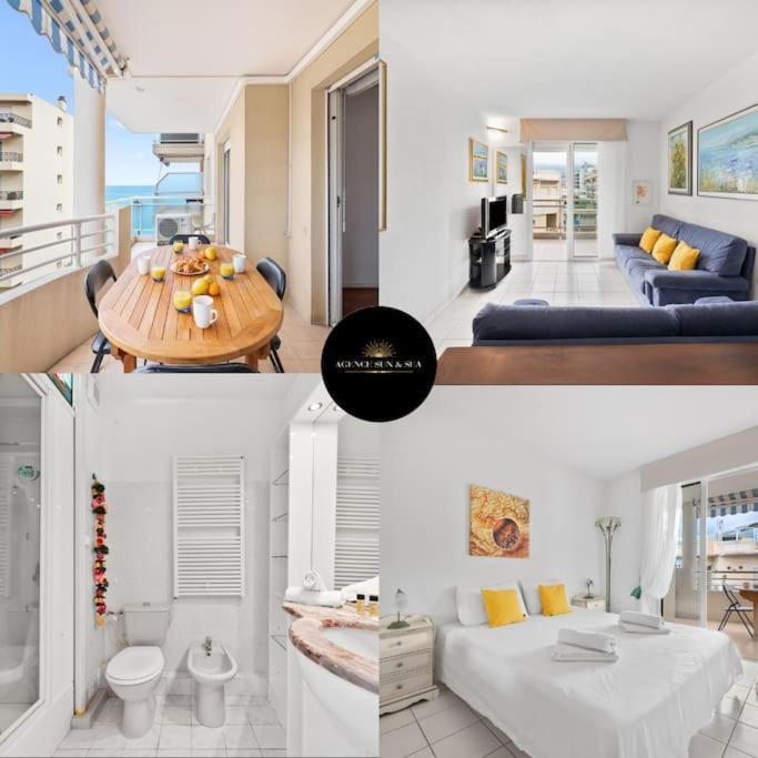 Riviera Prestige - Front De Mer - Terrasse - Parking Рокбрюн-Кап-Мартин Екстериор снимка